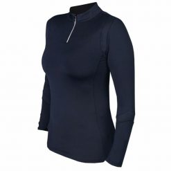 Damska bluza z poligamii Horka Platinum. Niebieskie bluzy Horka, bez wzorów, bez kaptura, do jazdy konnej. Za 284.00 zł.