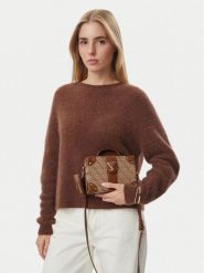 Guess Torebka J6BZ04 W3964 Brązowy. Brązowe torebki klasyczne Guess, z aplikacjami, bez dodatków. Za 344.99 zł.