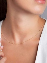 Heliophilia Pozłacany naszyjnik - dł. 43 cm rozmiar: onesize. Żółte naszyjniki Heliophilia, z materiału, pozłacane. Za 128.55 zł.