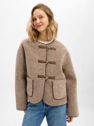 MbyM kurtka ze sztucznego futra - Keisa Kobiety beżowy|brązowy, XS/S. Brązowe kurtki mbyM, s, bez wzorów, eleganckie, bez kaptura. Za 429.95 zł.