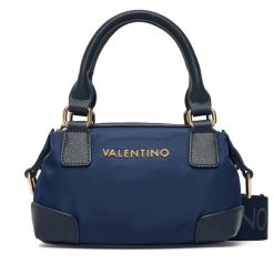 Torebka Valentino. Niebieskie torebki klasyczne Valentino, bez wzorów, klasyczne, bez dodatków. Za 399.99 zł.