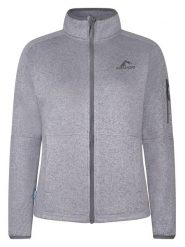 Westfjord Kurtka polarowa "Katla" w kolorze szarym rozmiar: XL. Szare kurtki Westfjord, xl, bez wzorów, z dzianiny, bez kaptura. Za 122.09 zł.