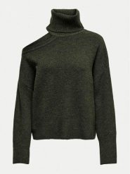 JDY Golf Debbie 15339501 Zielony Regular Fit. Zielone swetry JDY, s, bez wzorów, z syntetyku, bez ramiączek. Za 89.99 zł.