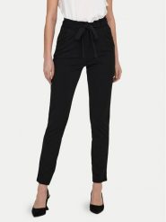JDY Spodnie materiałowe Tanja 15205820 Czarny Regular Fit. Czarne spodnie materiałowe JDY, bez wzorów, z materiału. Za 69.99 zł.