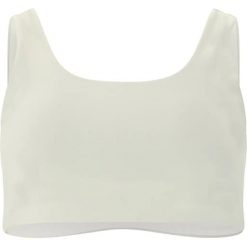 Damski top do kostiumu kąpielowego Athlecia Bay. Brązowe bikini Athlecia, bez wzorów, sportowe. Za 168.50 zł.