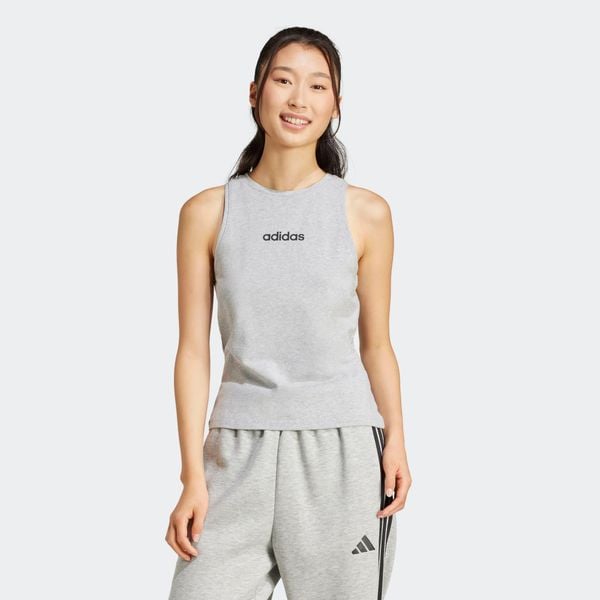 Koszulka bez rękawów damska ADIDAS Gym & Pilates. T-shirty sportowe adidas, s, bez wzorów, z bawełny, bez ramiączek, na fitness i siłownię. Za 89.99 zł.