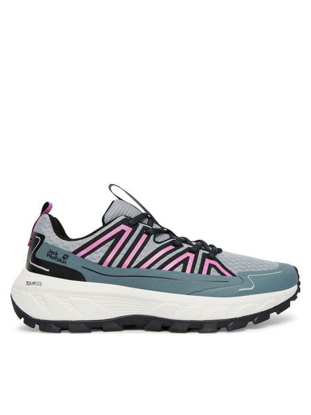 Jack Wolfskin Trekkingi Wild Hike Low A65582 Szary. Szare buty trekkingowe Jack Wolfskin, ze skóry, bez zapięcia. Za 489.99 zł.