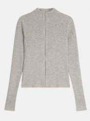 Perfect Cashmere Kaszmirowy kardigan "Alberte" w kolorze jasnoszarym rozmiar: S. Szare swetry Perfect Cashmere, s, bez wzorów, z kaszmiru, bez ramiączek. Za 434.99 zł.