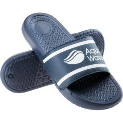 AquaWave Klapki Arwedi WO'S 92800331125 niebieskie. Niebieskie klapki bez wzorów, z materiału, sportowe, bez obcasa, bez zapięcia. Za 90.76 zł.