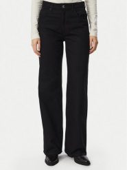 Guess Jeansy W6BA1A D2578 Czarny Wide Leg. Czarne jeansy Guess, z aplikacjami, z bawełny. Za 445.99 zł.