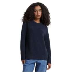 Sweter damski Urban Classics Rib. Niebieskie swetry Urban Classics, na zimę, bez wzorów, bez ramiączek. Za 191.00 zł.