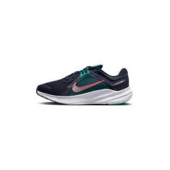 Buty do biegania damskie Nike Quest 5. Niebieskie buty do biegania Nike, bez wzorów, z materiału, bez zapięcia, do biegania. Za 309.99 zł.