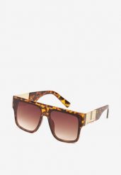 Panterkowe Geometryczne Okulary Przeciwsłoneczne w Panterkę z Filtrem UV Griosae. Okulary przeciwsłoneczne Renee, bez wzorów, z jeansu. Za 39.99 zł.