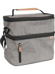 COOK CONCEPT Torba w kolorze szarym na lunch - 26,7 x 27,9 x 17,8 cm rozmiar: onesize. Szare torby sportowe Cook Concept, bez wzorów, z materiału, przez ramię. Za 76.95 zł.