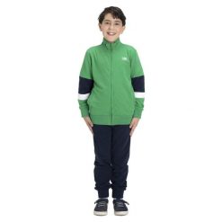 Bluza z bawełna z pełny zamek błyskawiczny na co dzień. Niebieskie bluzy LEONE 1947 APPAREL, bez wzorów, z bawełny, bez kaptura, na fitness i siłownię. W wyprzedaży za 132.85 zł.