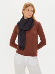 Guess Chusta AW5223 VIS03 Czarny. Czarne chusty Guess, z aplikacjami, z materiału. Za 329.99 zł.