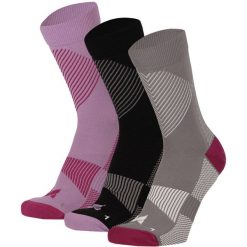 Skarpety kompresyjne unisex Xtreme, 3-pak. Czarne skarpetki XTREME SOCKSWEAR, bez wzorów, z elastanu. Za 130.16 zł.