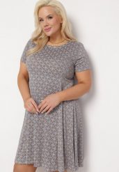 Niebiesko-Beżowa Rozkloszowana Sukienka Mini z Elastycznej Wiskozy Annamarie. Niebieskie sukienki Born2be, l, bez wzorów, z wiskozy, bez kołnierzyka, bez ramiączek, mini, rozkloszowane. Za 69.99 zł.
