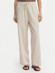 ONLY Spodnie materiałowe Tizana 15319090 Beżowy Regular Fit. Brązowe spodnie materiałowe ONLY, bez wzorów, z bawełny. Za 149.99 zł.