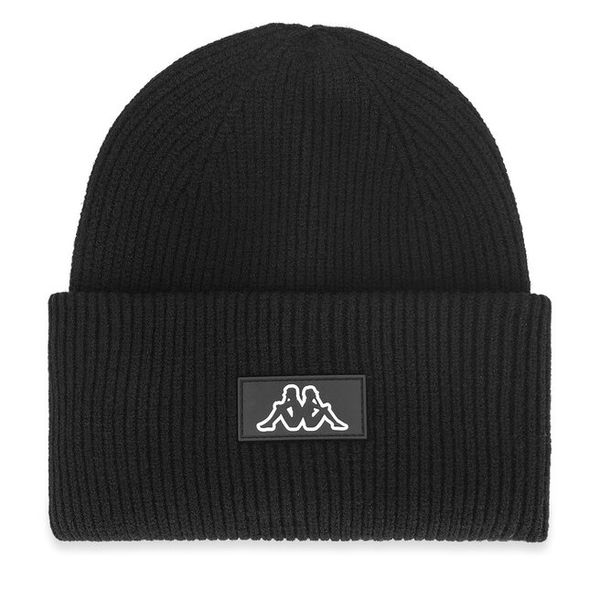 Czapka Kappa. Czarne czapki zimowe Kappa, bez wzorów. Za 59.99 zł.