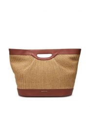 Marciano Guess Torebka 5GGZ22 7333A Brązowy. Brązowe torebki klasyczne Marciano Guess, z aplikacjami, z materiału, bez dodatków. Za 639.99 zł.