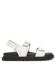 MEXX Sandały EO-MX/020C-HY Biały. Białe sandały Mexx, bez wzorów, ze skóry, bez obcasa, na płaskiej podeszwie, bez zapięcia. Za 279.99 zł.