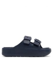 Gap Klapki GAO001F2SWELYBGP Granatowy. Niebieskie klapki GAP, bez wzorów, z syntetyku, bez obcasa, bez zapięcia. Za 99.99 zł.