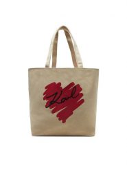 KARL LAGERFELD Torebka A1W50024 Beżowy. Brązowe torebki klasyczne KARL LAGERFELD, bez wzorów, z materiału, bez dodatków. Za 209.99 zł.