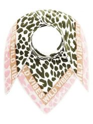 Zwillingsherz Chusta trójkątna w kolorze oliwkowo-kremowym - 200 x 130 cm rozmiar: onesize. Brązowe chusty Zwillingsherz, bez wzorów, z bawełny. Za 126.99 zł.