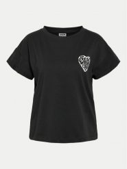 Noisy May T-Shirt Gaby 27032954 Czarny Regular Fit. Czarne t-shirty Noisy May, xs, bez wzorów, z bawełny, bez kołnierzyka, bez ramiączek. Za 39.99 zł.