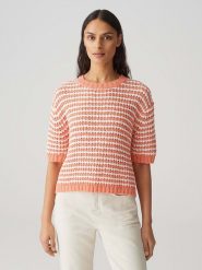 OPUS Sweter w kolorze pomarańczowym rozmiar: 40. Pomarańczowe swetry Opus, bez wzorów, bez ramiączek. Za 189.95 zł.