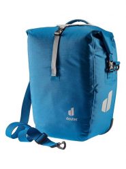 Deuter Torba rowerowa "Weybridge 20+5" w kolorze niebieskim - 34 x 40 x 19 cm rozmiar: onesize. Niebieskie torby sportowe Deuter, bez wzorów, z materiału, na ramię. Za 392.95 zł.