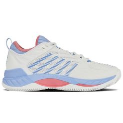 Damskie buty do tenisa K-Swiss Hypercourt Supreme 2 HB. Białe buty treningowe K-SWISS, bez wzorów, bez zapięcia, tenisowe. Za 716.15 zł.