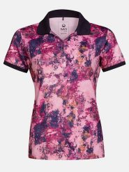 Halti Funkcyjna koszulka polo "Swingi" w kolorze różowym rozmiar: 44. Różowe t-shirty sportowe Halti, bez wzorów, z materiału, bez ramiączek, outdoorowe. Za 110.55 zł.