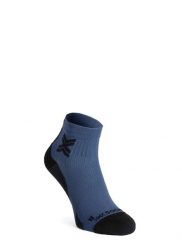 Skarpety do biegania X-Socks Run Discover Ankle. Niebieskie skarpetki X-Socks, bez wzorów, z elastanu. Za 85.79 zł.