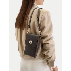 Torebka Nine West. Brązowe listonoszki Nine West, bez wzorów, bez dodatków. Za 159.99 zł.