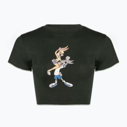 Koszulka damska Ellesse Tweetest Crop. Zielone t-shirty sportowe Ellesse, m, bez wzorów, bez ramiączek. Za 76.99 zł.