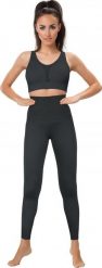 Gwinner Legginsy damskie High Waisted Leggings czarne r. XXL. Czarne legginsy Gwinner, bez wzorów. Za 92.95 zł.