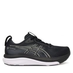 Buty do biegania Asics. Czarne buty do biegania ASICS, bez wzorów, bez zapięcia, do biegania, asics gel kayano. Za 849.99 zł.