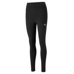 Puma Legginsy Her High-Waist 67423001. Czarne legginsy Puma, bez wzorów, sportowe. W wyprzedaży za 130.50 zł.