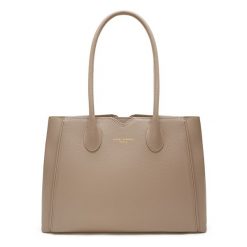 Isabel Bernard Torebka Isabel Bernard Honoré Cloe brązowoszary - skóra Torebki 1 ct Damski. Brązowe torebki klasyczne Isabel Bernard, bez wzorów, z materiału, eleganckie, na ramię, bez dodatków. Za 1,381.99 zł.
