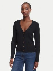 Luisa Spagnoli Kardigan Madira 100544 Czarny Regular Fit. Czarne swetry Luisa Spagnoli, s, bez wzorów, z wełny, bez ramiączek. Za 1,449.00 zł.