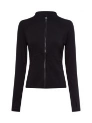 Aim'n kurtka dresowa Kobiety czarny, XS. Czarne kurtki AIM'N, xs, bez wzorów, z dresówki, bez kaptura. Za 379.95 zł.