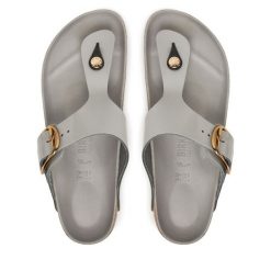 Japonki Birkenstock. Szare japonki Birkenstock, bez wzorów. Za 579.99 zł.