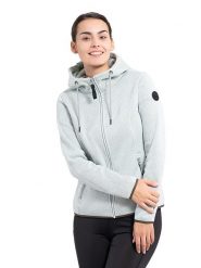 Icepeak Kurtka polarowa "Adrian" w kolorze zielonym rozmiar: S. Zielone kurtki Icepeak, s, bez wzorów, z materiału, bez kaptura. Za 95.69 zł.