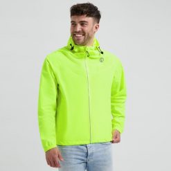 Kurtka przeciwdeszczowa Rogelli Commuter Core. Żółte kurtki Rogelli, m, bez wzorów, biznesowe, bez kaptura. Za 240.00 zł.