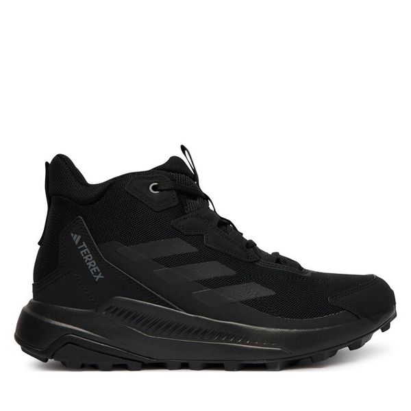 Trekkingi adidas. Czarne buty trekkingowe adidas, bez zapięcia. Za 399.99 zł.