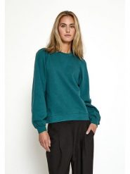 Peppercorn Bluza w kolorze morskim rozmiar: XXL. Niebieskie bluzy Peppercorn, xxl, bez wzorów, z bawełny, bez ramiączek, bez kaptura. Za 174.95 zł.