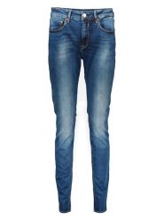 Herrlicher Dżinsy - Skinny fit - w kolorze niebieskim rozmiar: W25/L32. Niebieskie jeansy Herrlicher, l, z aplikacjami, ze skóry, klasyczne. Za 110.04 zł.