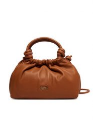 Tommy Hilfiger Torebka Th Soft Leather Med Crossover AW0AW18369 Brązowy. Brązowe torebki klasyczne Tommy Hilfiger, bez wzorów, ze skóry, bez dodatków. Za 849.99 zł.